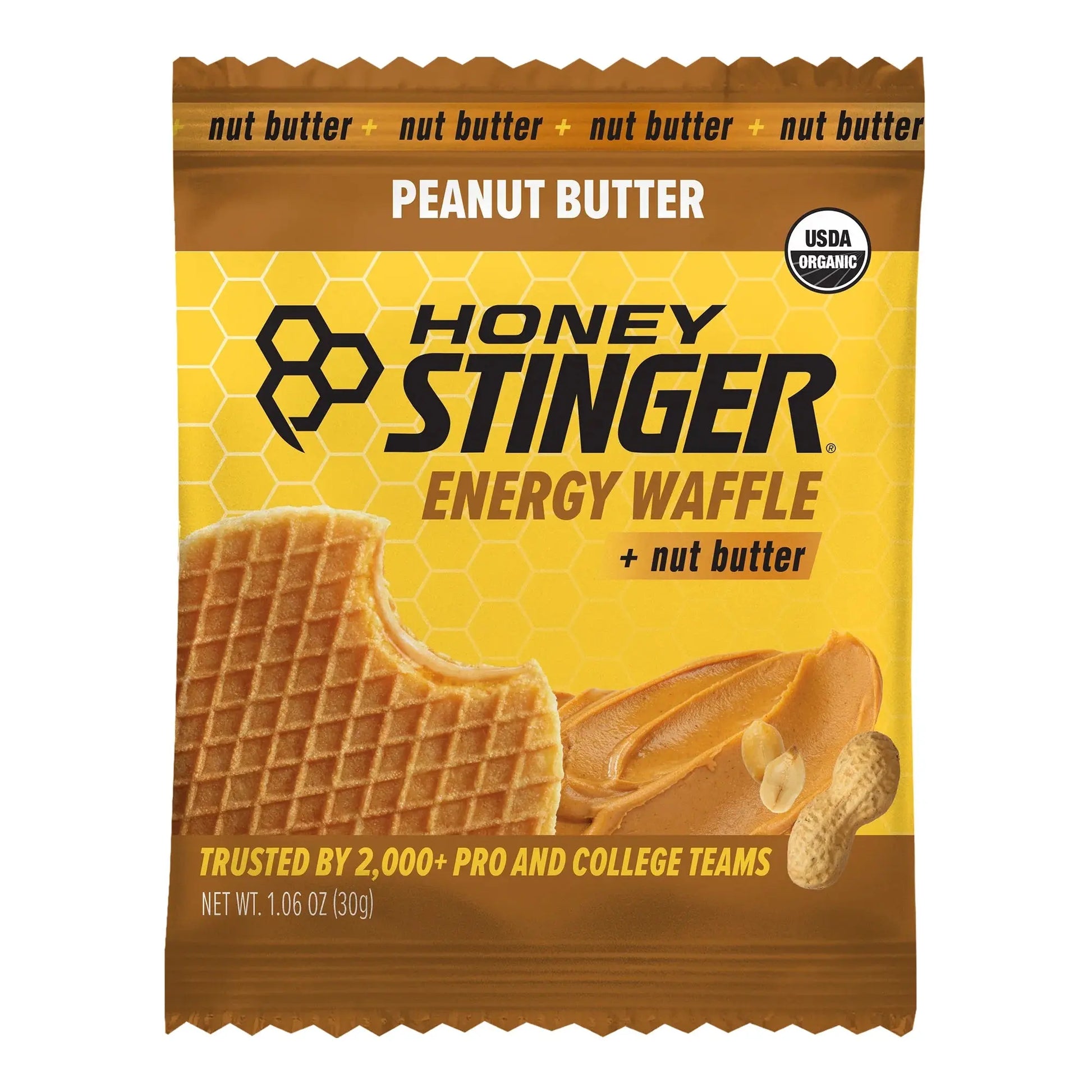 Honey Stinger Waffle - Peanut Butter | Individual
