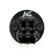 K-Edge Combo Mount Adapter with GoPro style interface in black anodized aluminum