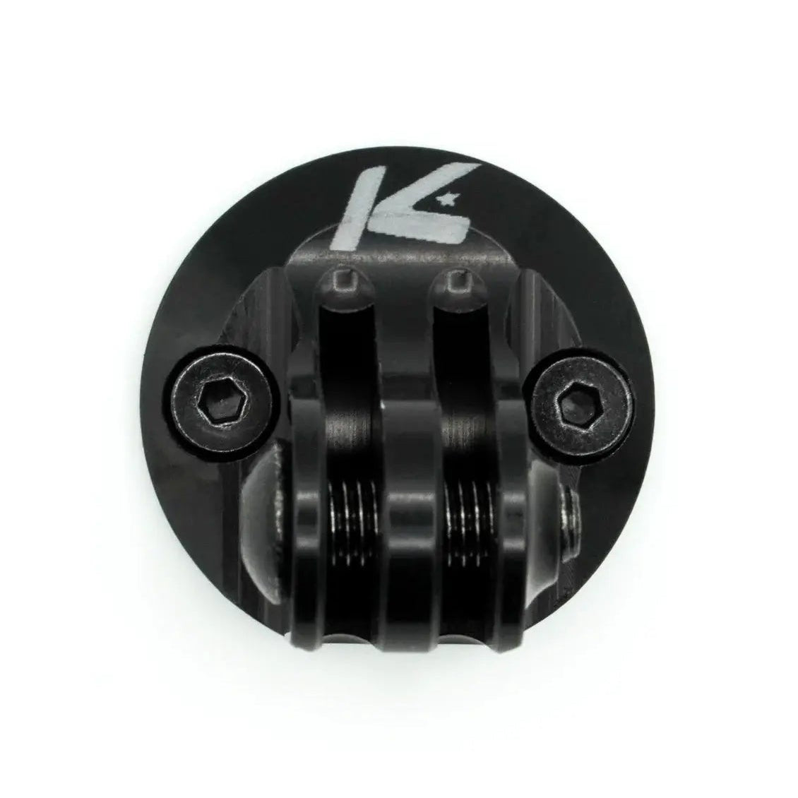 K-Edge Combo Mount Adapter with GoPro style interface in black anodized aluminum