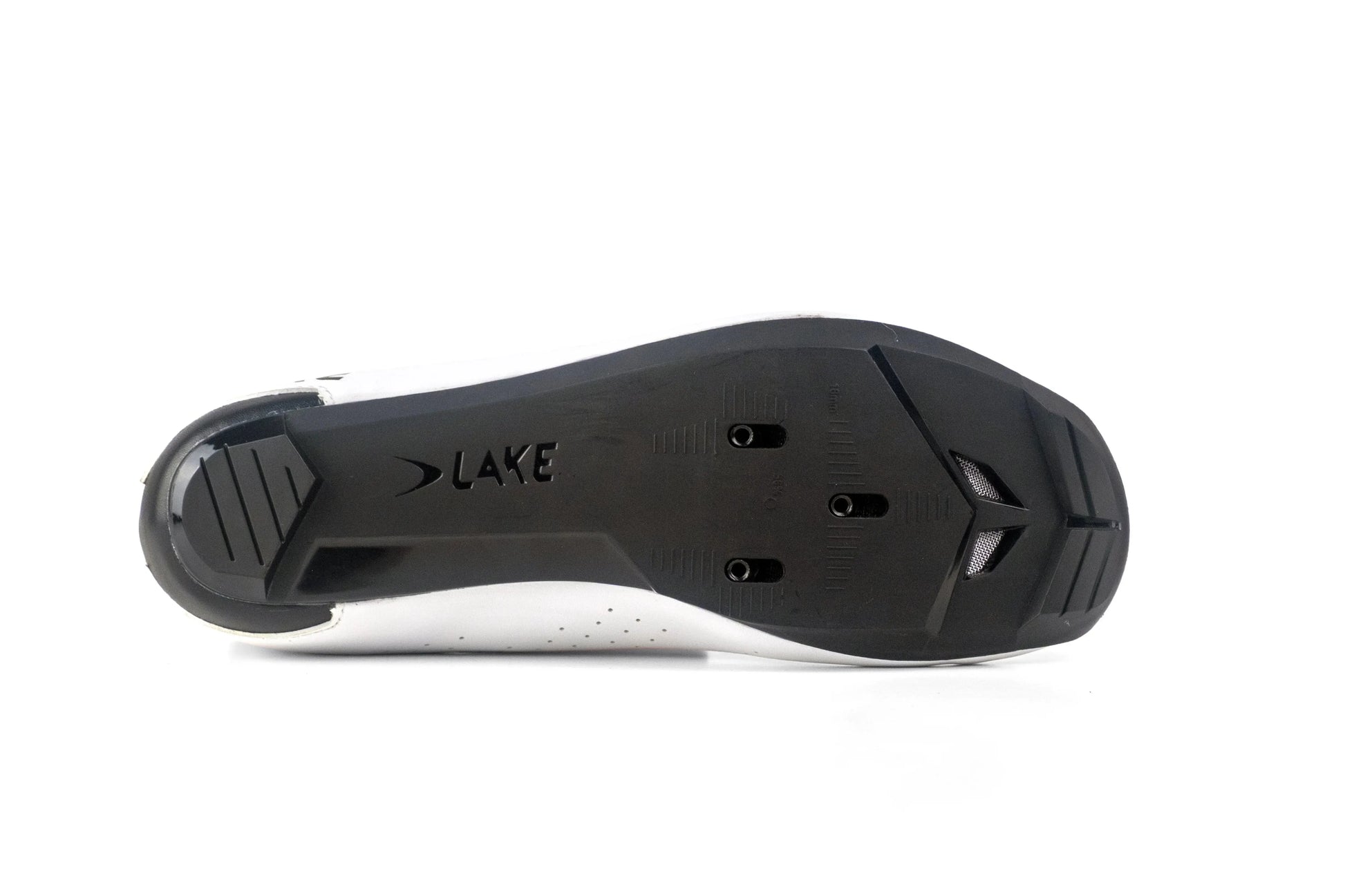 Lake CX178 Sport Comfort nylon composite sole - cleat positioning view
