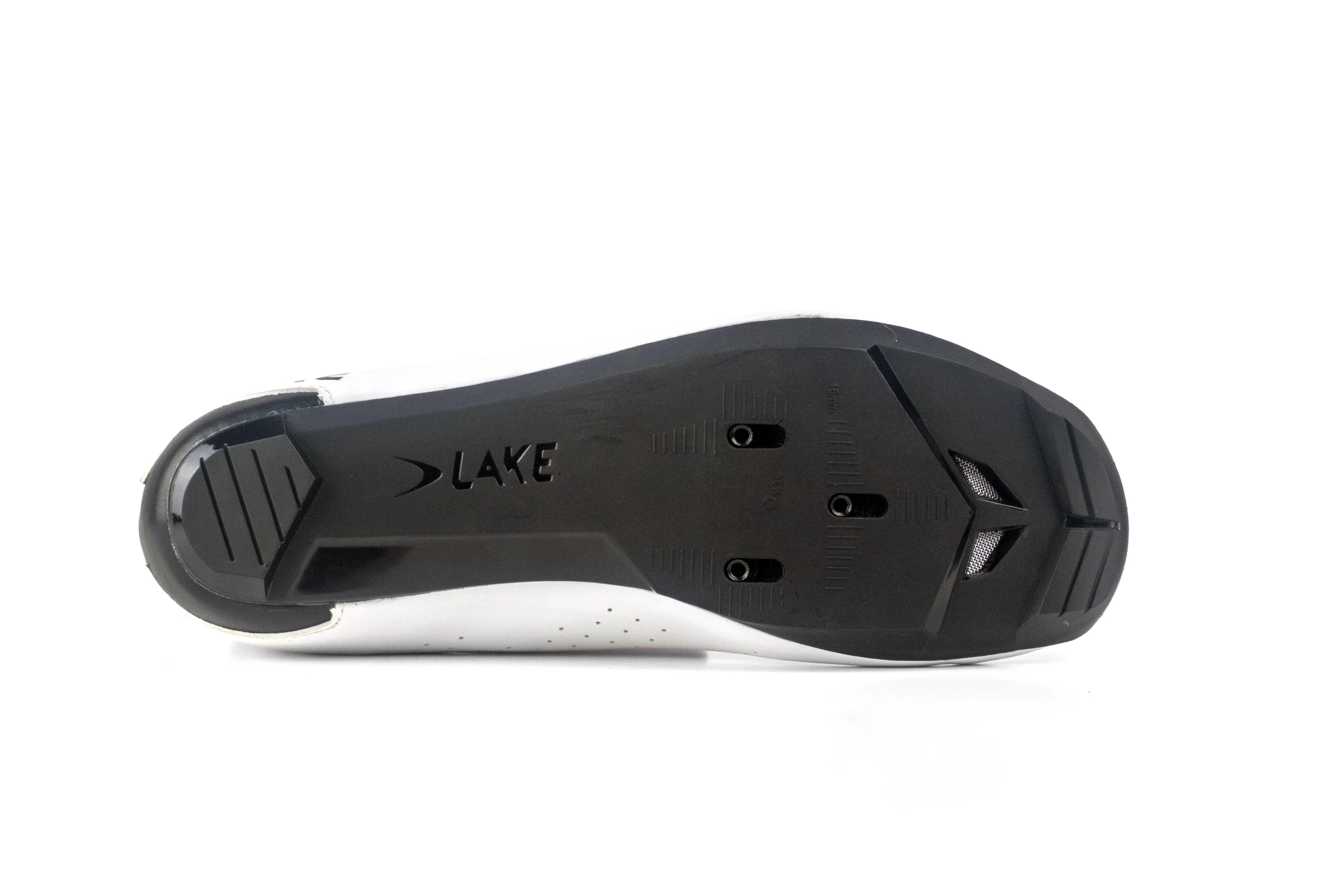 Lake CX178 Sport Comfort nylon composite sole - cleat positioning view