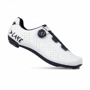 Lake CX178 Road Shoe Regular White/Black - outside view