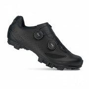 Lake Cycling MX190 Black mountain bike shoe outside view