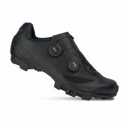 Lake Cycling MX190 Wide Black mountain bike shoe outside view