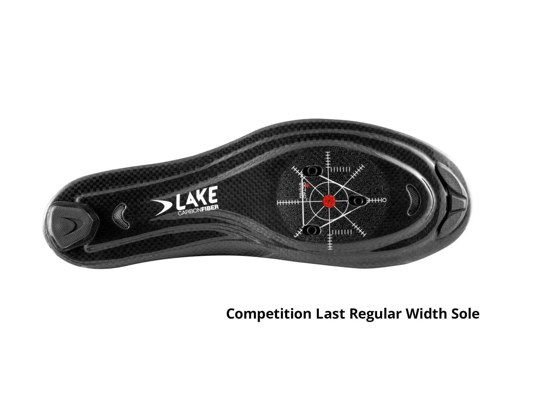 Lake Cycling TX224 Regular Competition Last carbon fiber sole detail