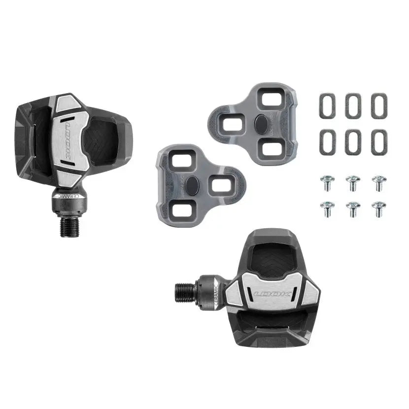 Look KEO Blade Ceramic pedal carbon blade retention detail