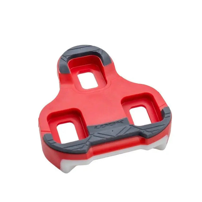 Look KEO Grip tri-material road cleat in red, 9 degree float