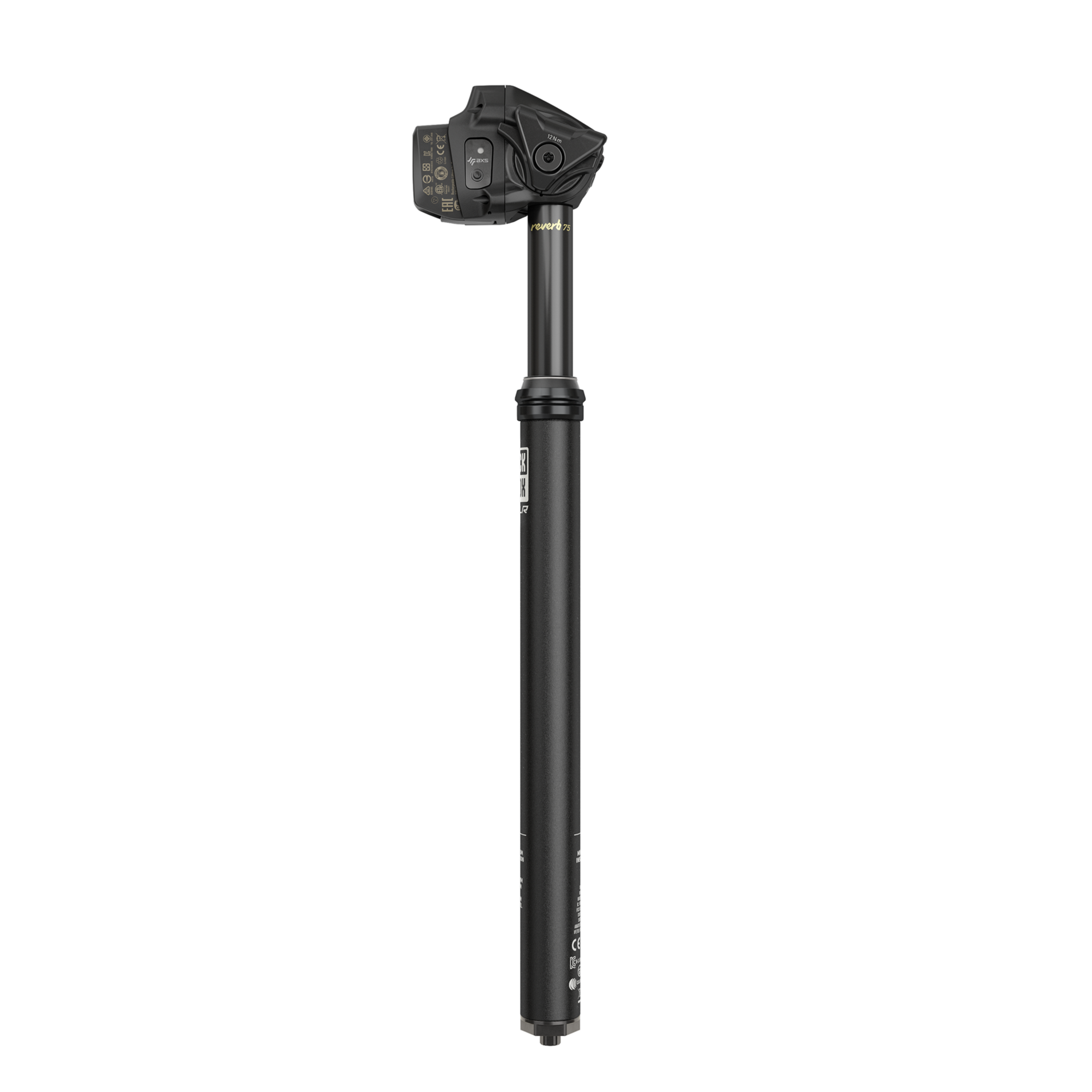 RockShox Reverb AXS XPLR 27.2mm dropper seatpost, side view