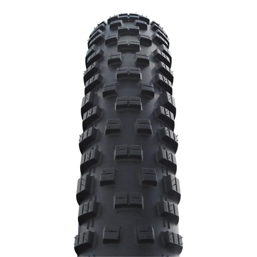 Schwalbe Tough Tom tread profile detail, HS463 XC and All Mountain pattern