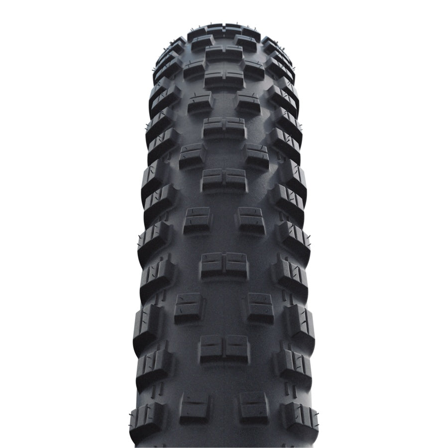 Schwalbe Tough Tom tread profile detail, HS463 XC and All Mountain pattern