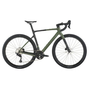 Scott Addict Gravel 40 Bike in Wenge Green, drive side view