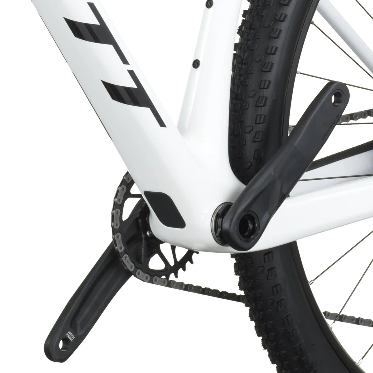 Scott Scale 910 Bike in White, detail view