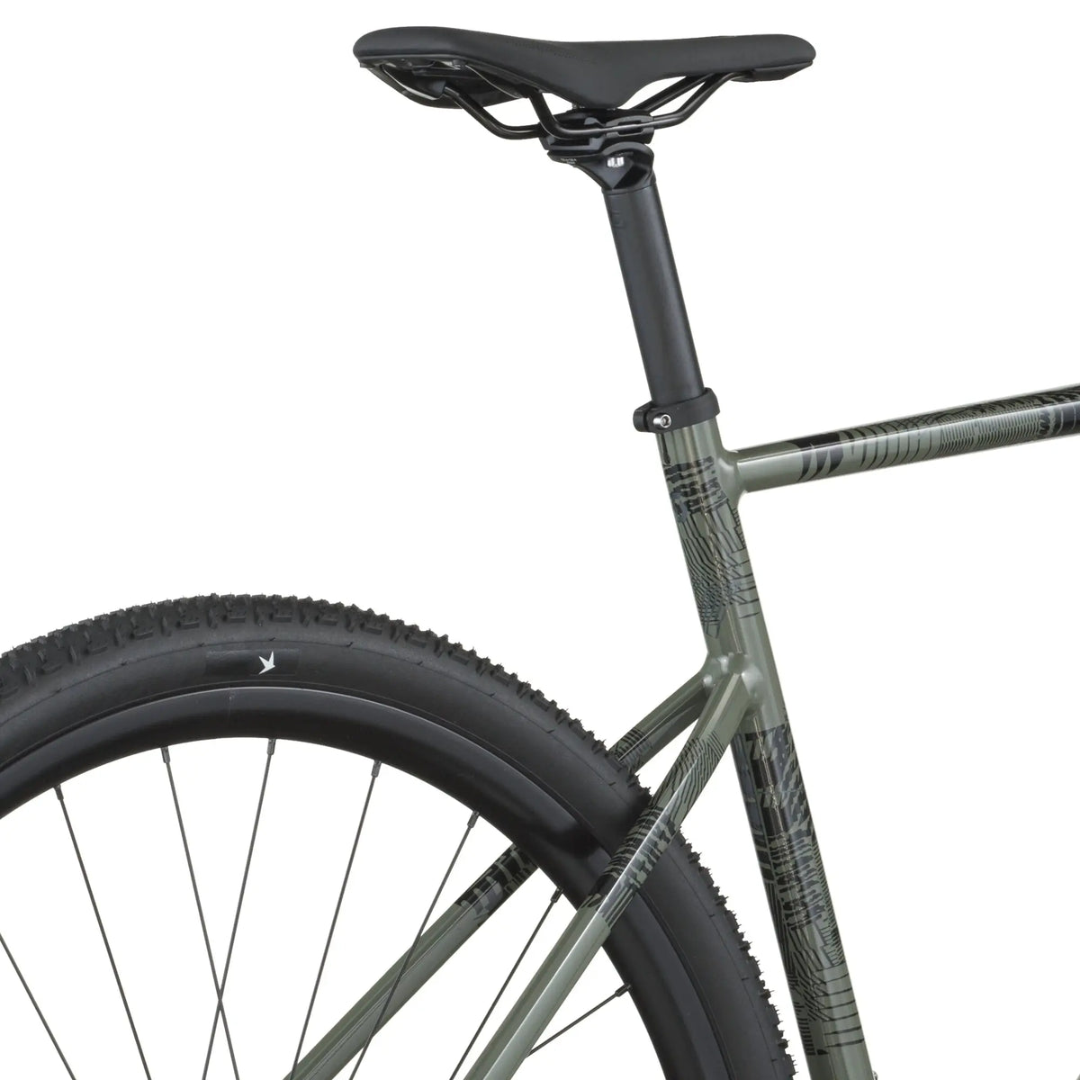 Scott Speedster Gravel 20 Bike in Wenge Green, detail view