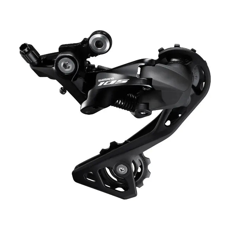 Shimano 105 RD-R7000-GS rear derailleur, black, medium cage