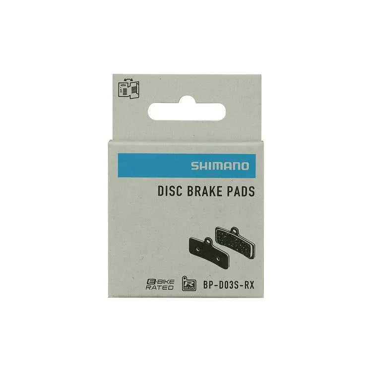 Shimano D03S-RX resin disc brake pad detail