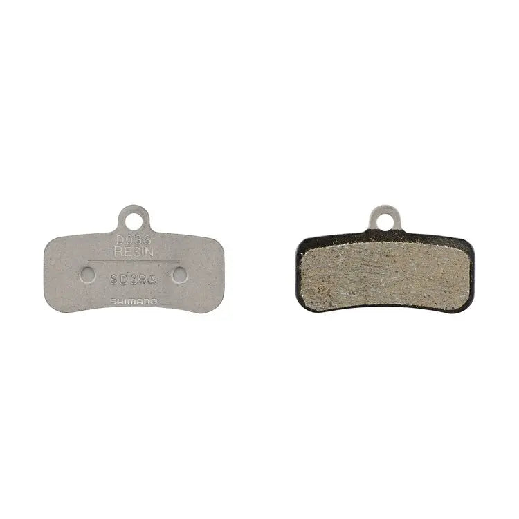 Shimano D03S-RX resin disc brake pad and spring
