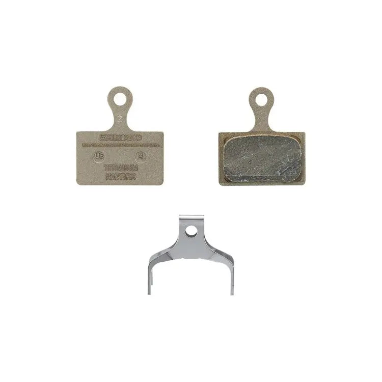 Shimano K05Ti-RX titanium resin disc brake pad back plate