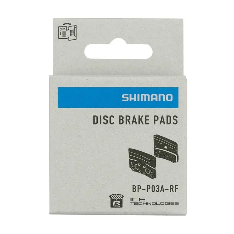 Shimano P03A-RF disc brake pad packaging