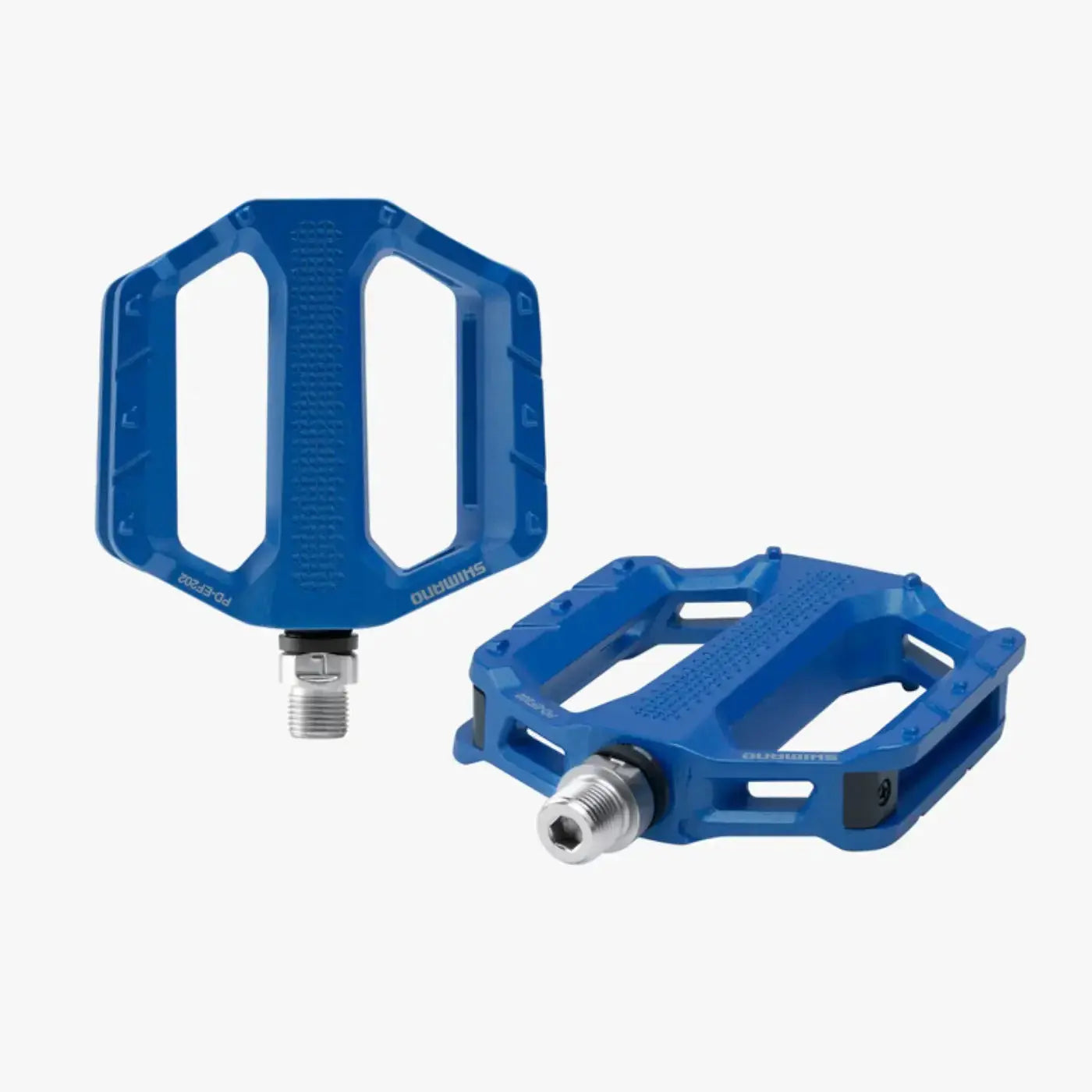 Shimano PD-EF202 Flat Pedal - Blue