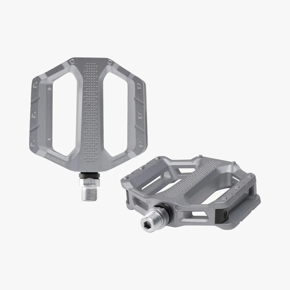 Shimano PD-EF202 Flat Pedal - Silver