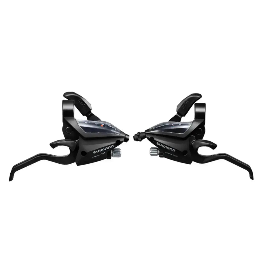 Shimano ST-EF500 Brake/Shift Lever Set 2x8 speed black