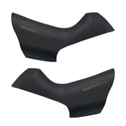 Shimano Ultegra ST-R8000 and 105 ST-R7000 STI lever hoods - pair, black rubber bracket covers