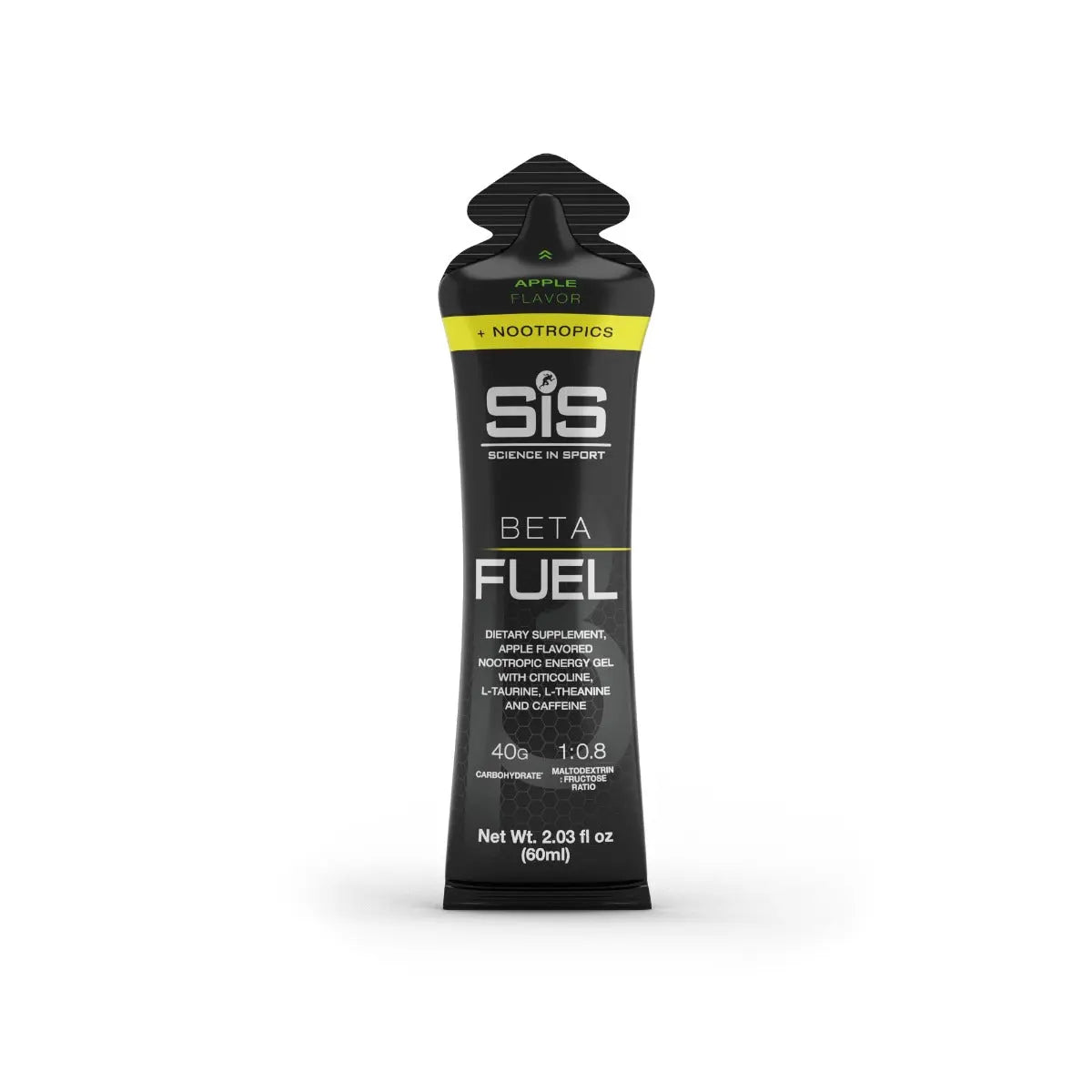 SiS Beta Fuel + Nootropics Gel - Apple | Individual Gel Science in Sport