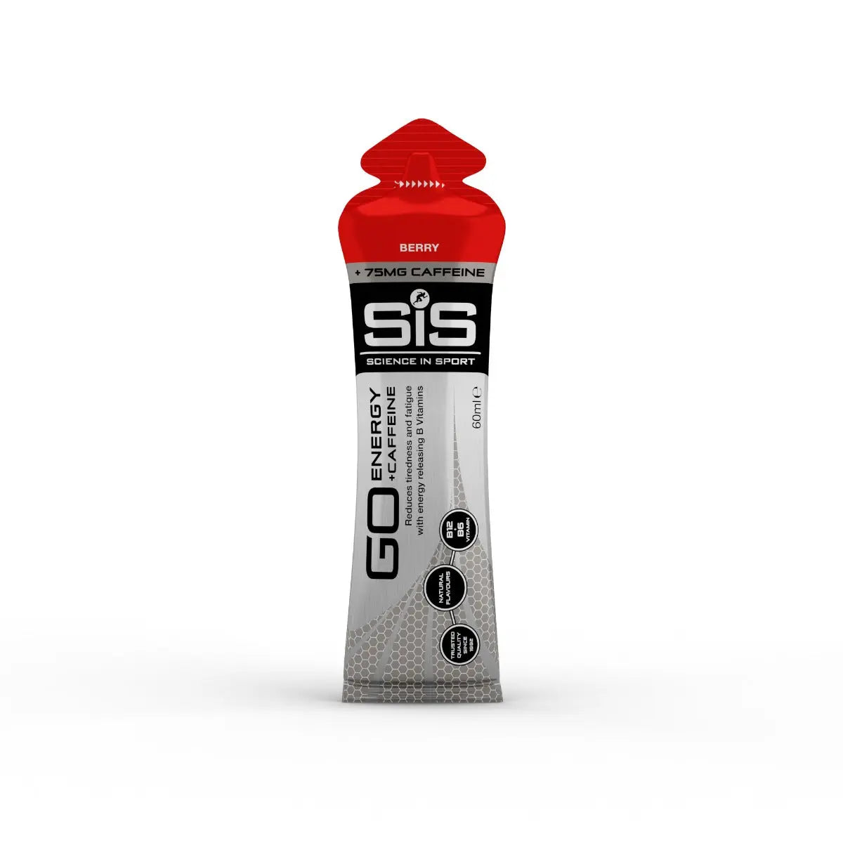 SiS GO Energy + Caffeine Gels - Berry | Individual Gel Science in Sport