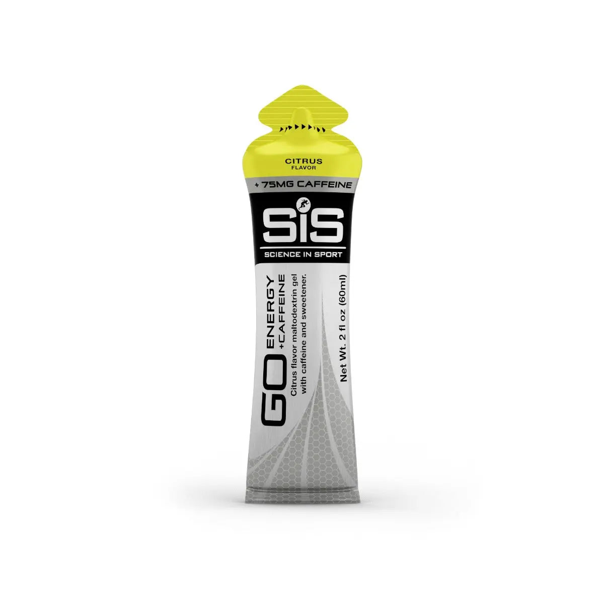 SiS GO Energy + Caffeine Gels - Citrus | Individual Gel Science in Sport