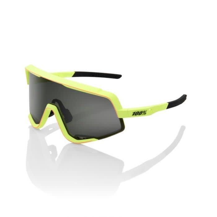 100% Glendale Soft Tact Washed Out Neon Yellow - Smoke Lens