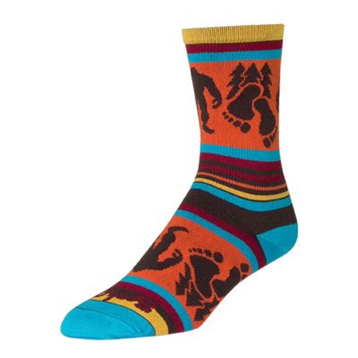 Sock Guy Big Footin' sock, front view
