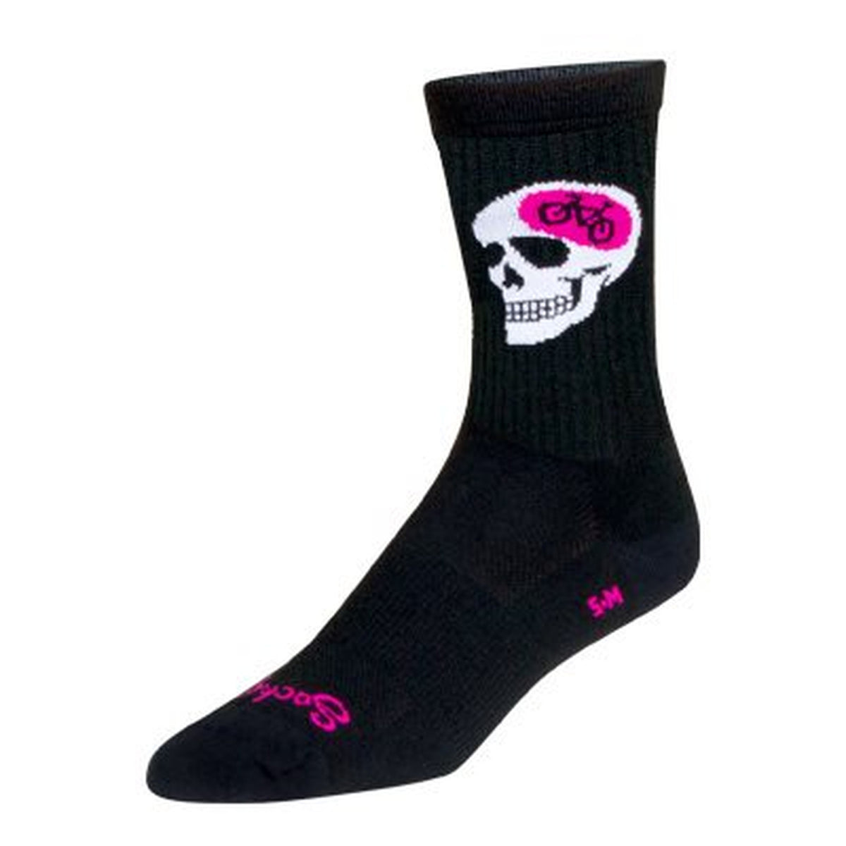 Sock Guy Braincell sock, front view