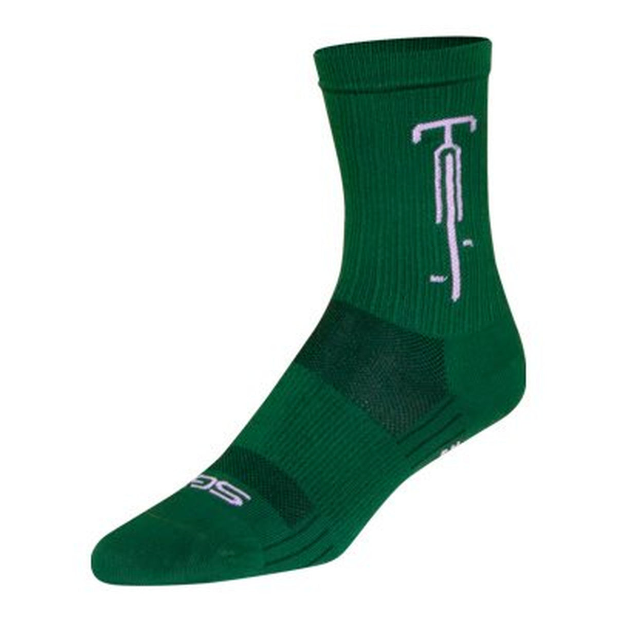 Sock Guy SGX Steady sock, front view