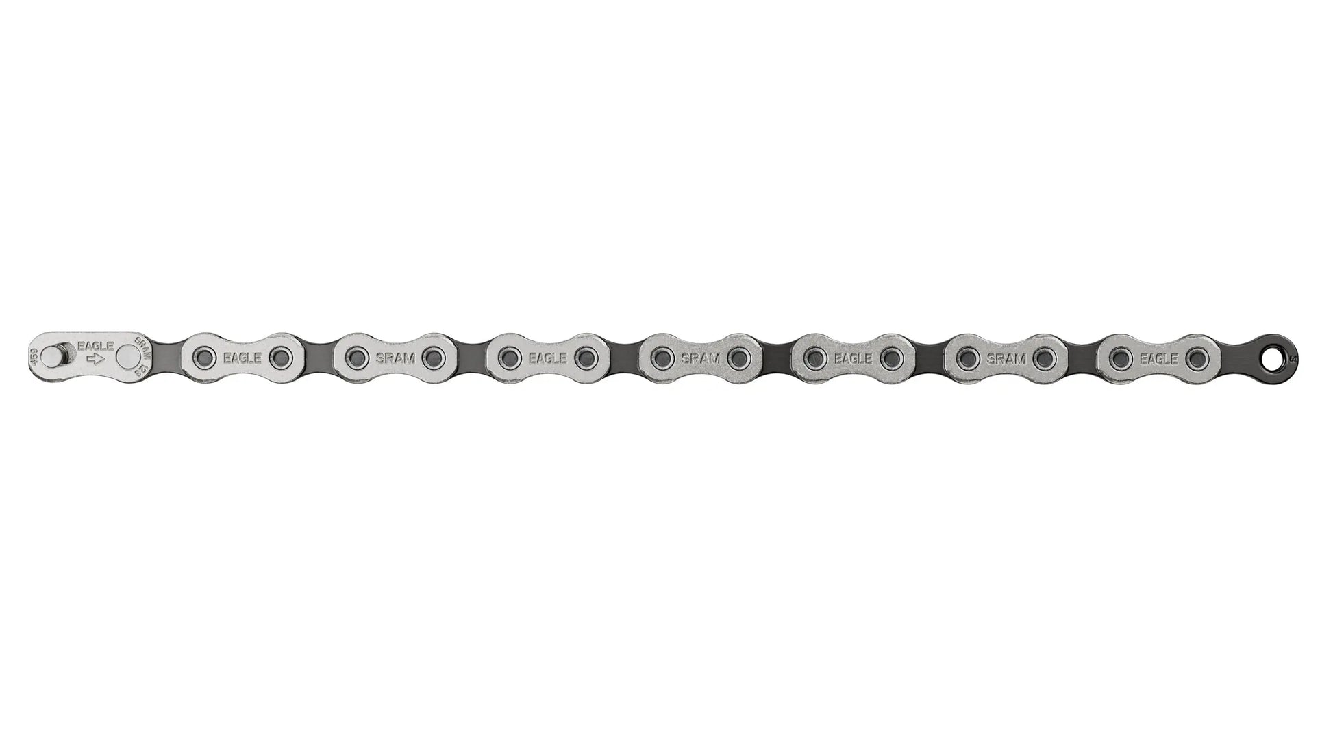 SRAM Eagle S200 Chain 12-speed with Nickel outer link finish and Black Oxide inner link finish