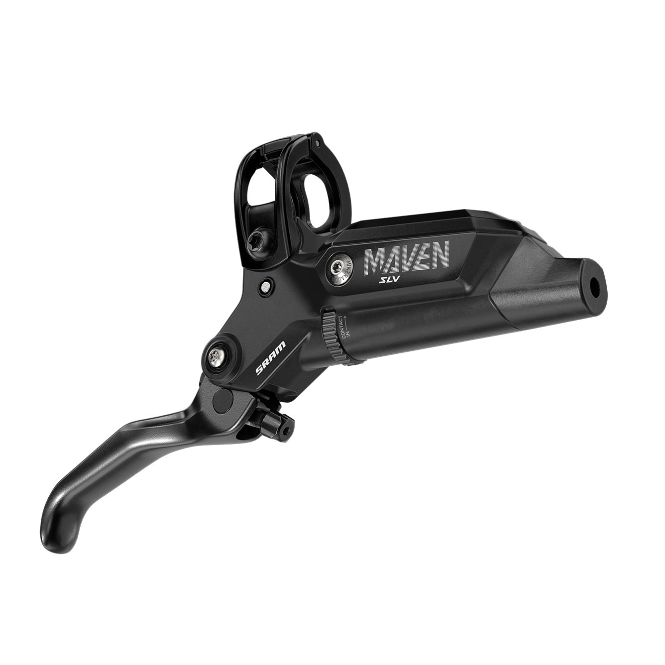 SRAM Maven Silver hydraulic disc brake lever, gloss black anodized
