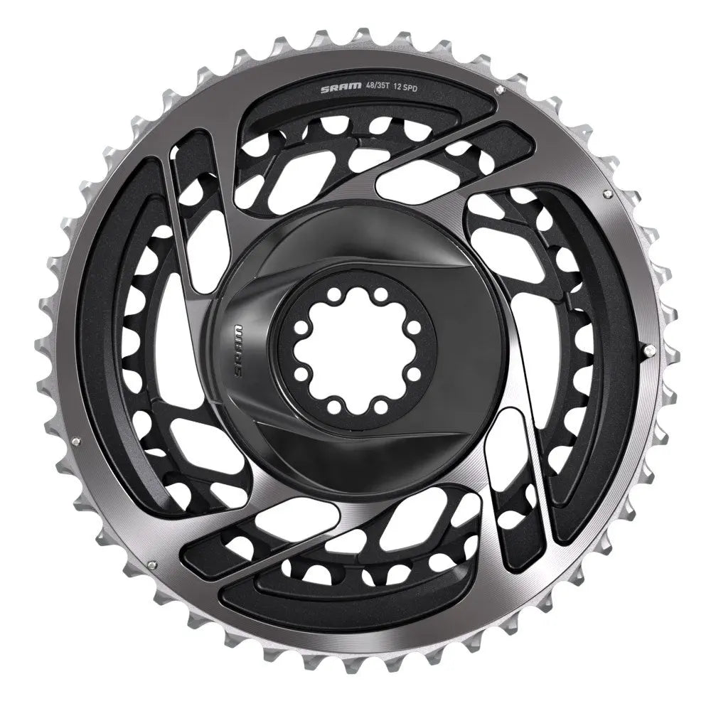SRAM RED AXS Direct-Mount Chainring Set - 46/33t | 2x12 Speed | Polar Gray - Open Box