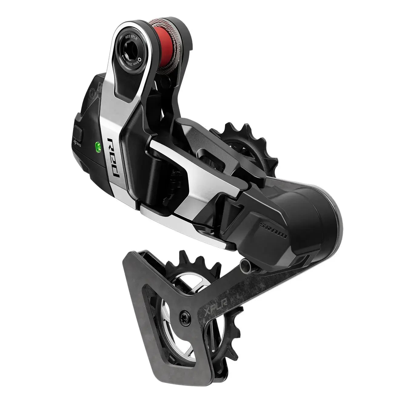 SRAM RED XPLR AXS Rear Derailleur E1 - 1x13 Speed | 46t Max - Open Box - three quarter view