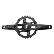 SRAM Rival XPLR Crankset drive side view, 1x Wide DUB with 42T direct mount X-SYNC chainring