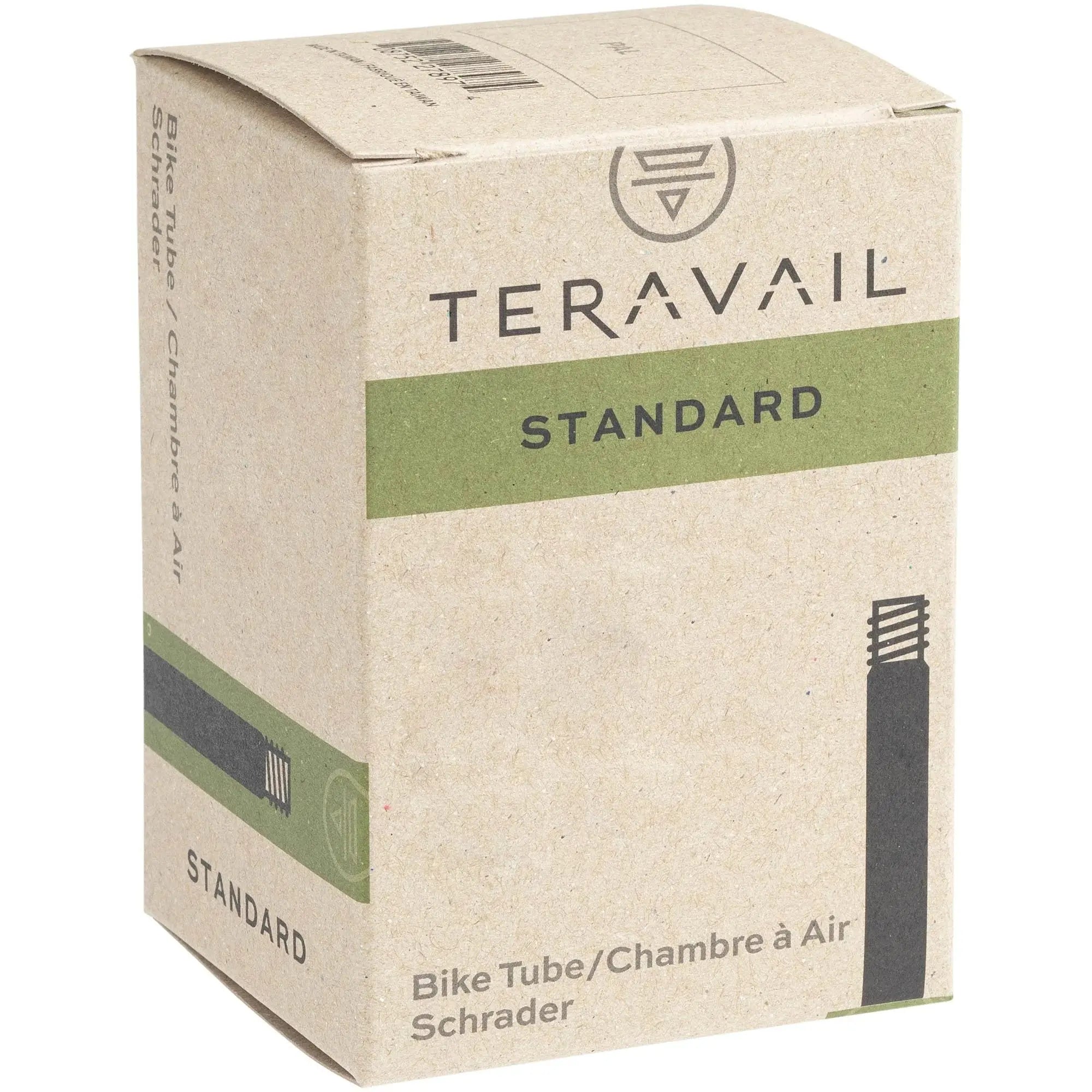 Teravail Standard Tube 700 x 45-50mm 35mm Schrader Valve box