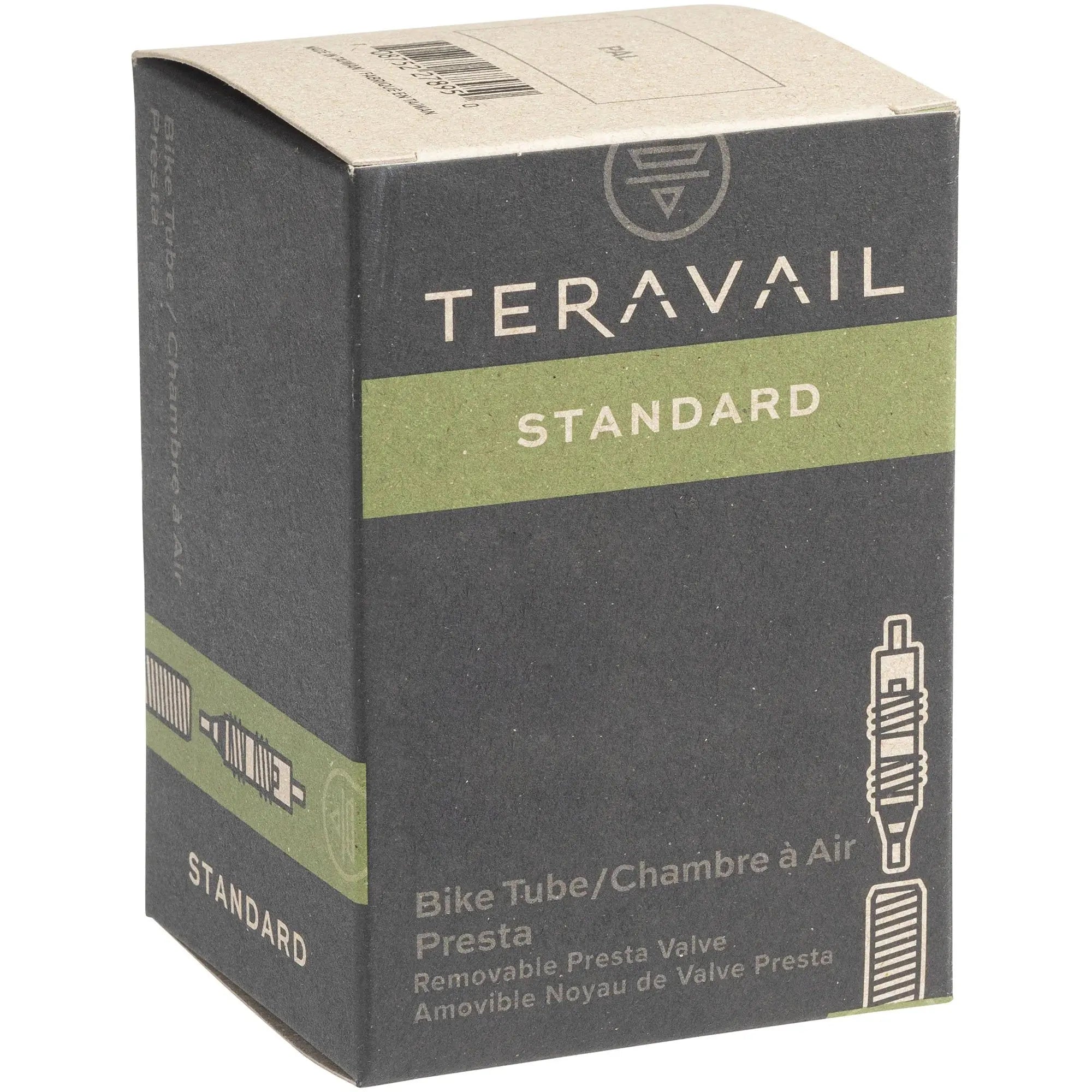 Teravail Standard Tube 700 x 45-50mm 48mm Presta Valve box