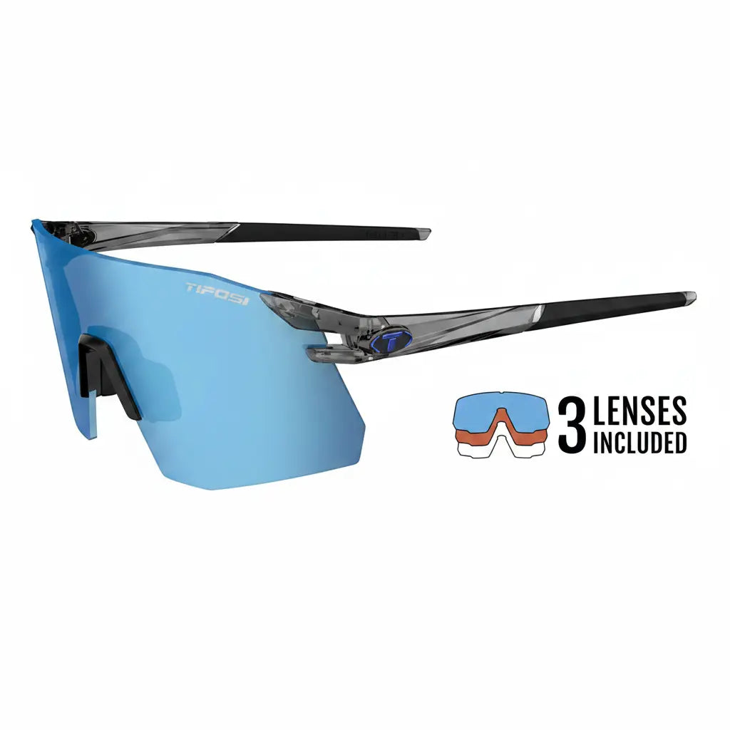 Tifosi Moab XC Sunglasses Crystal Smoke Interchange