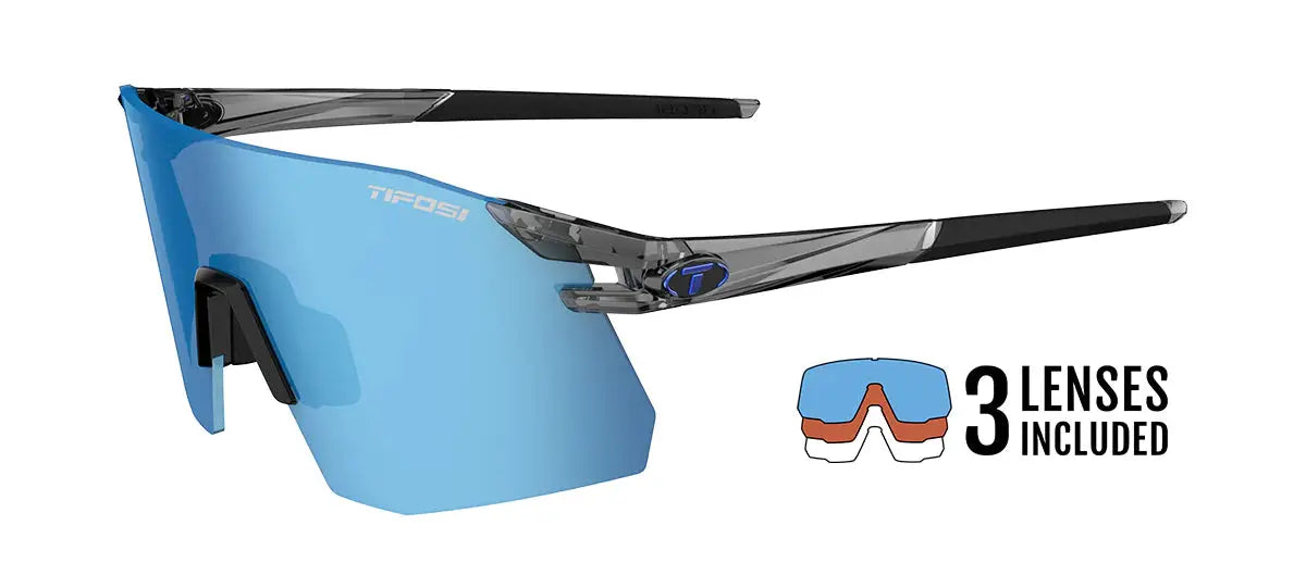 Tifosi Moab XC Sunglasses Crystal Smoke Interchange