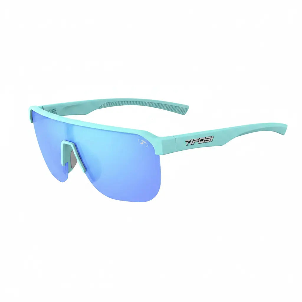 Tifosi Sanctum SL Sunglasses - Glacier Blue with Sky Blue Mirror lens