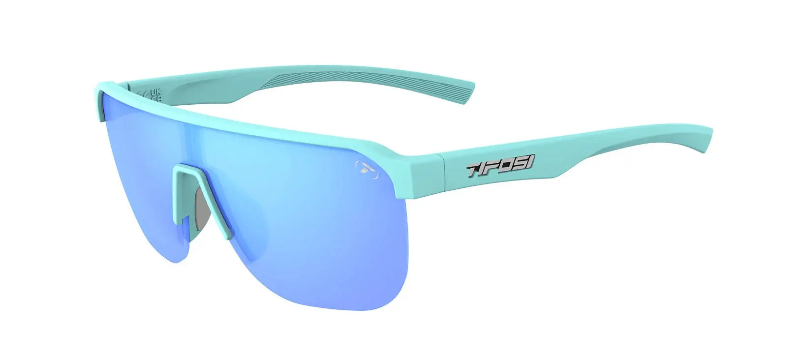Tifosi Sanctum SL Sunglasses - Glacier Blue with Sky Blue Mirror lens