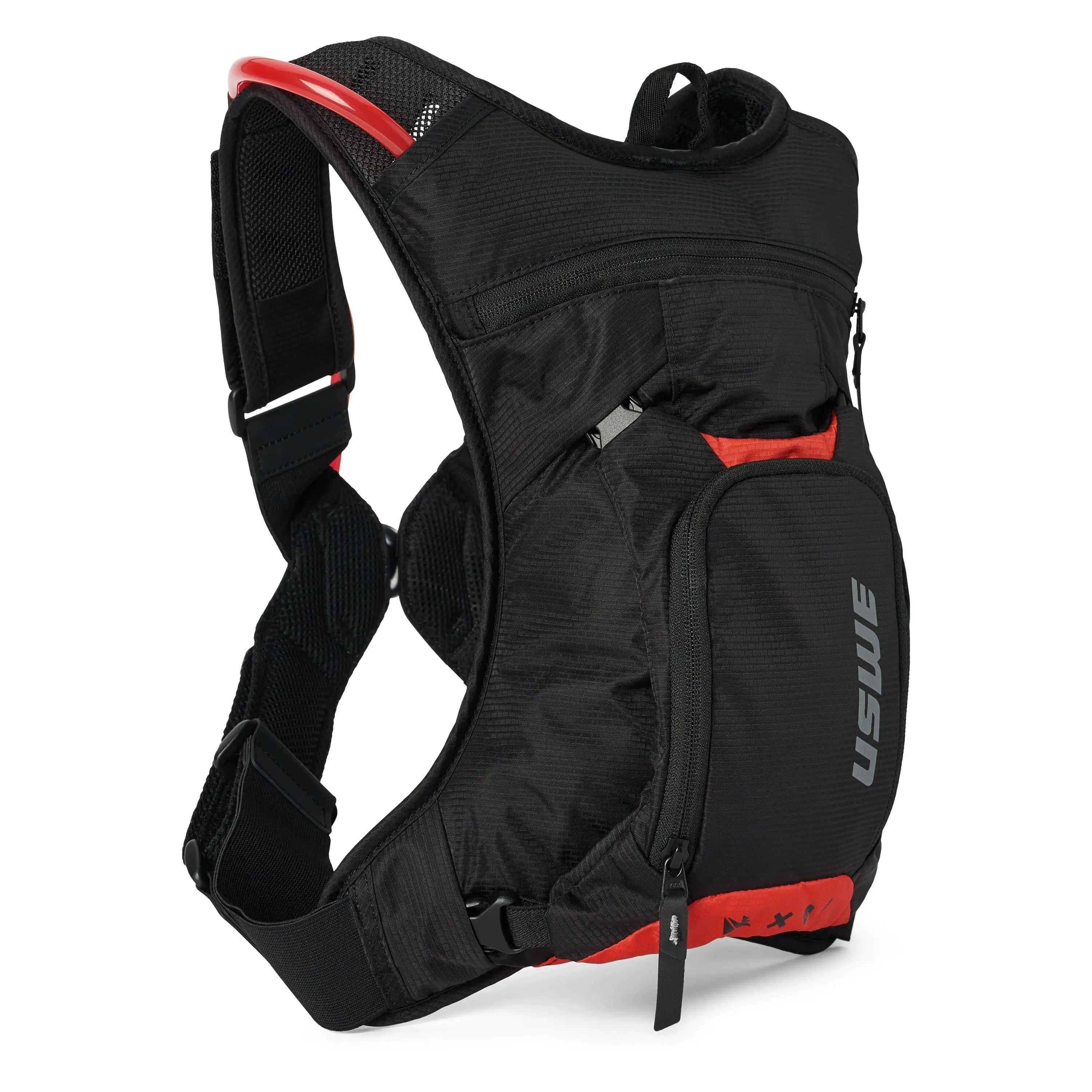 USWE MTB Hydro 3L hydration pack black and red