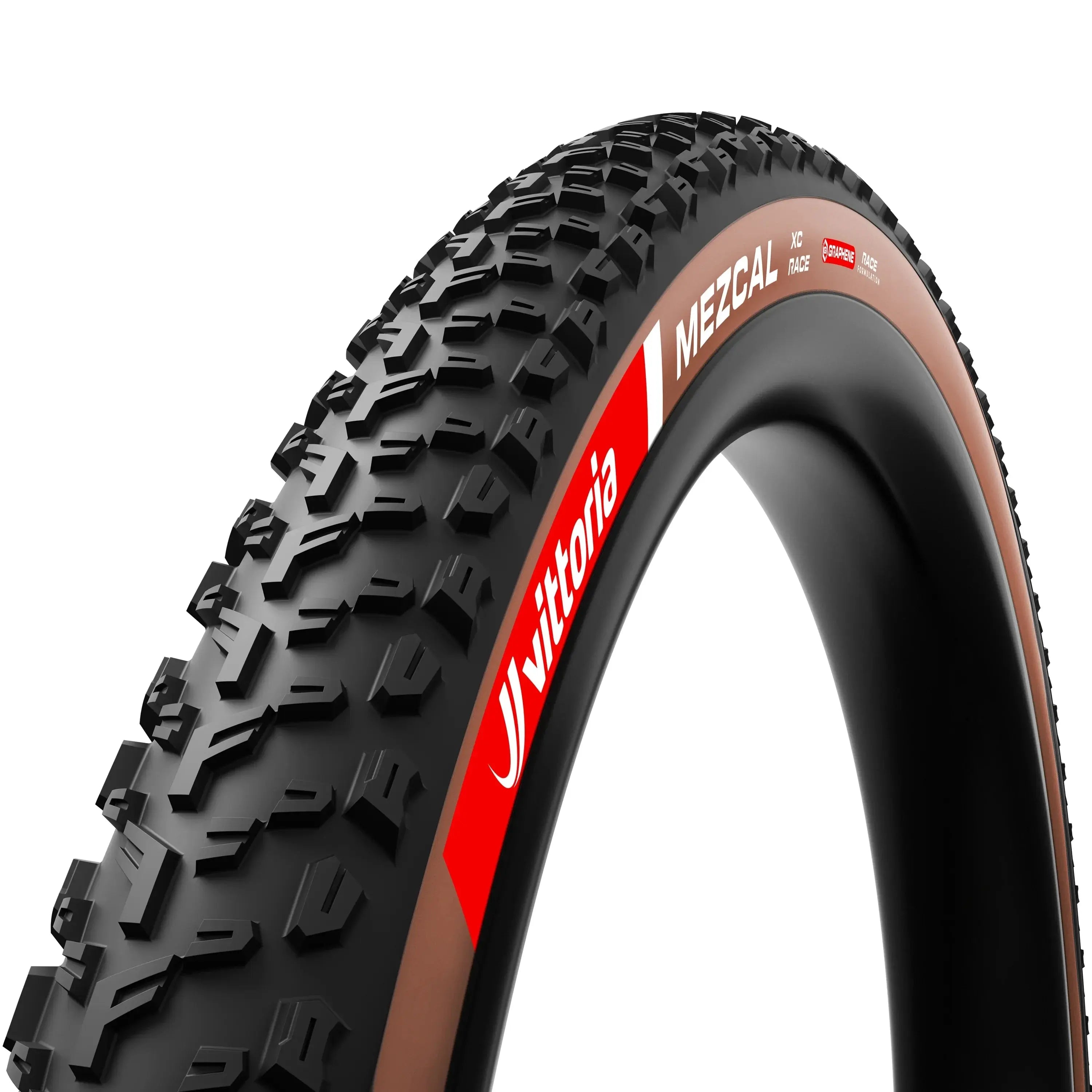 Vittoria Mezcal XC Race Tubeless Tire Brown sidewall
