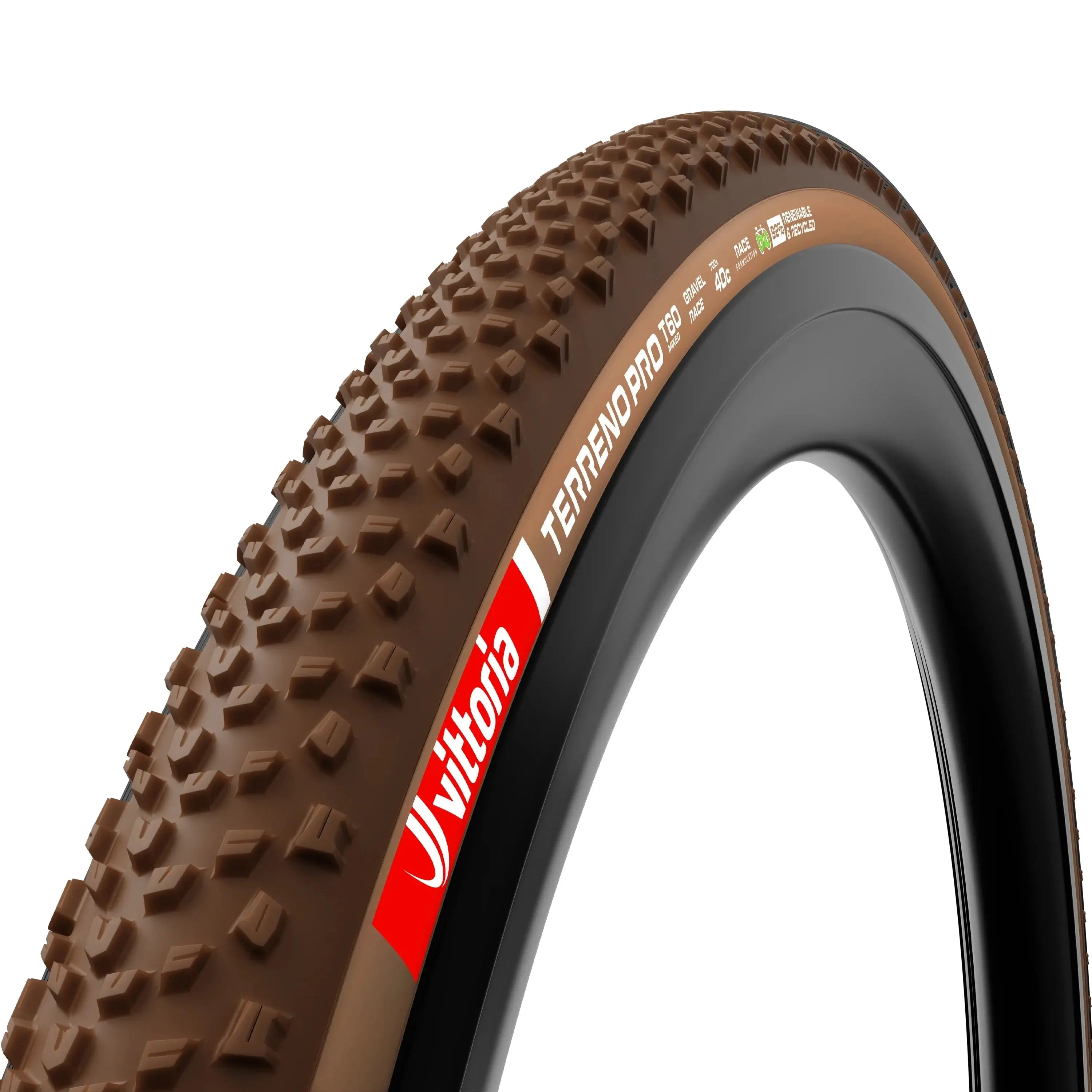 Vittoria Terreno Pro T60 Mixed Gravel Race Tire Natural Brown sidewall