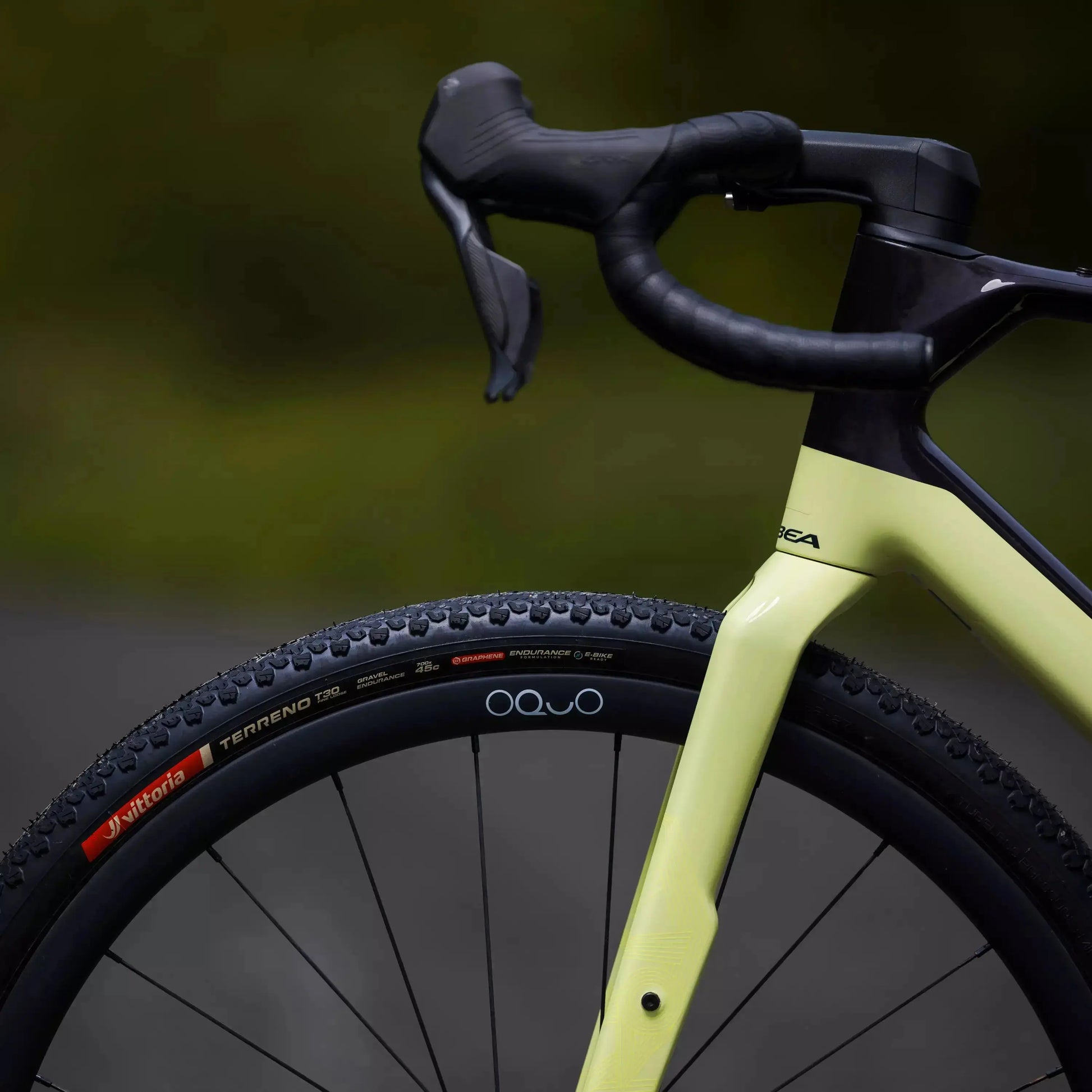 Vittoria Terreno T30 Fine Loose Gravel Endurance Tire in action on gravel
