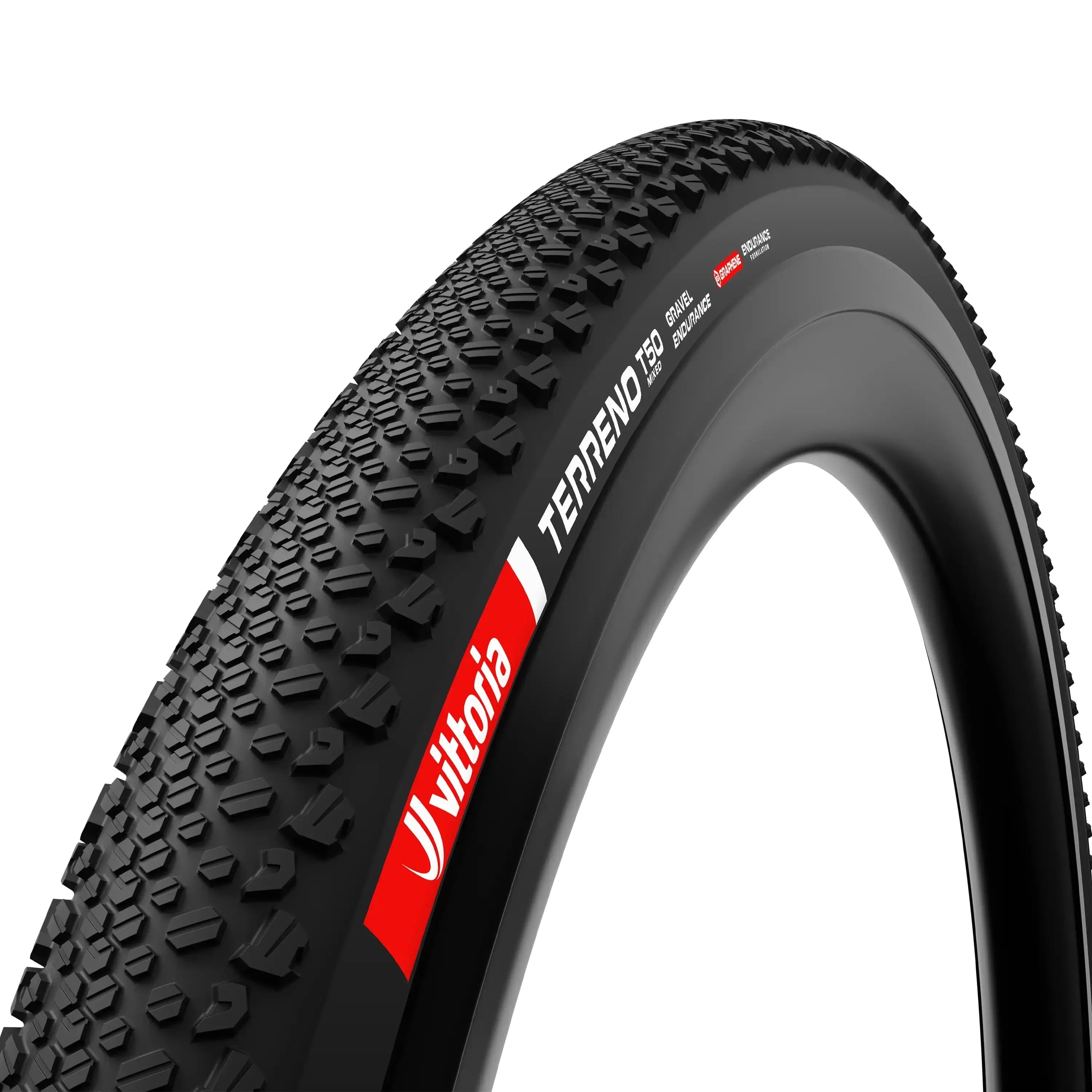 Vittoria Terreno T50 Mixed Gravel Endurance Tire Full Black sidewall