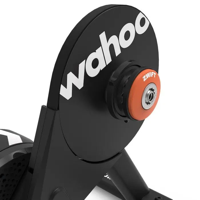 Wahoo KICKR CORE 2 Zwift Cog installed close-up